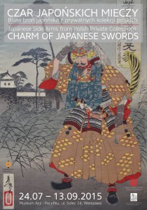 Plakat wystawy - Czar japońskich mieczy