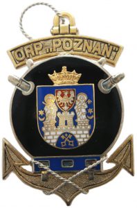 4. Odznaka pamiątkowa ORP Poznań, Świnoujście